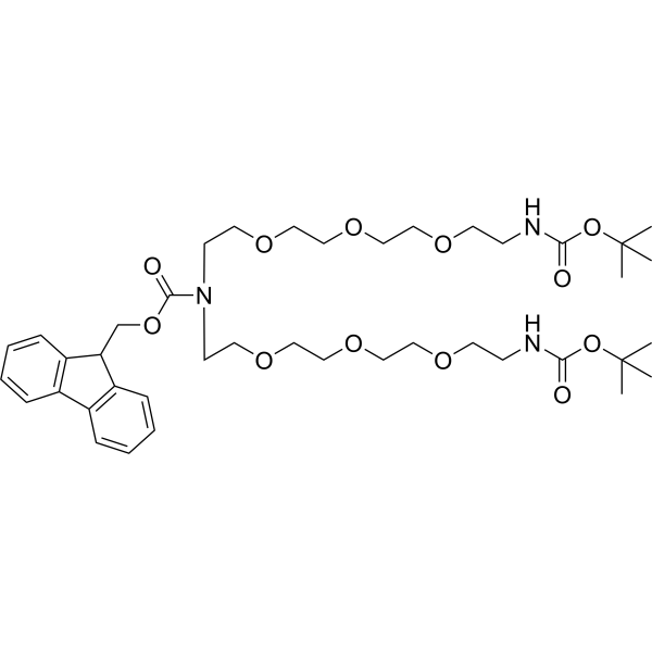 Fmoc-N-bis-PEG3-NH-Boc